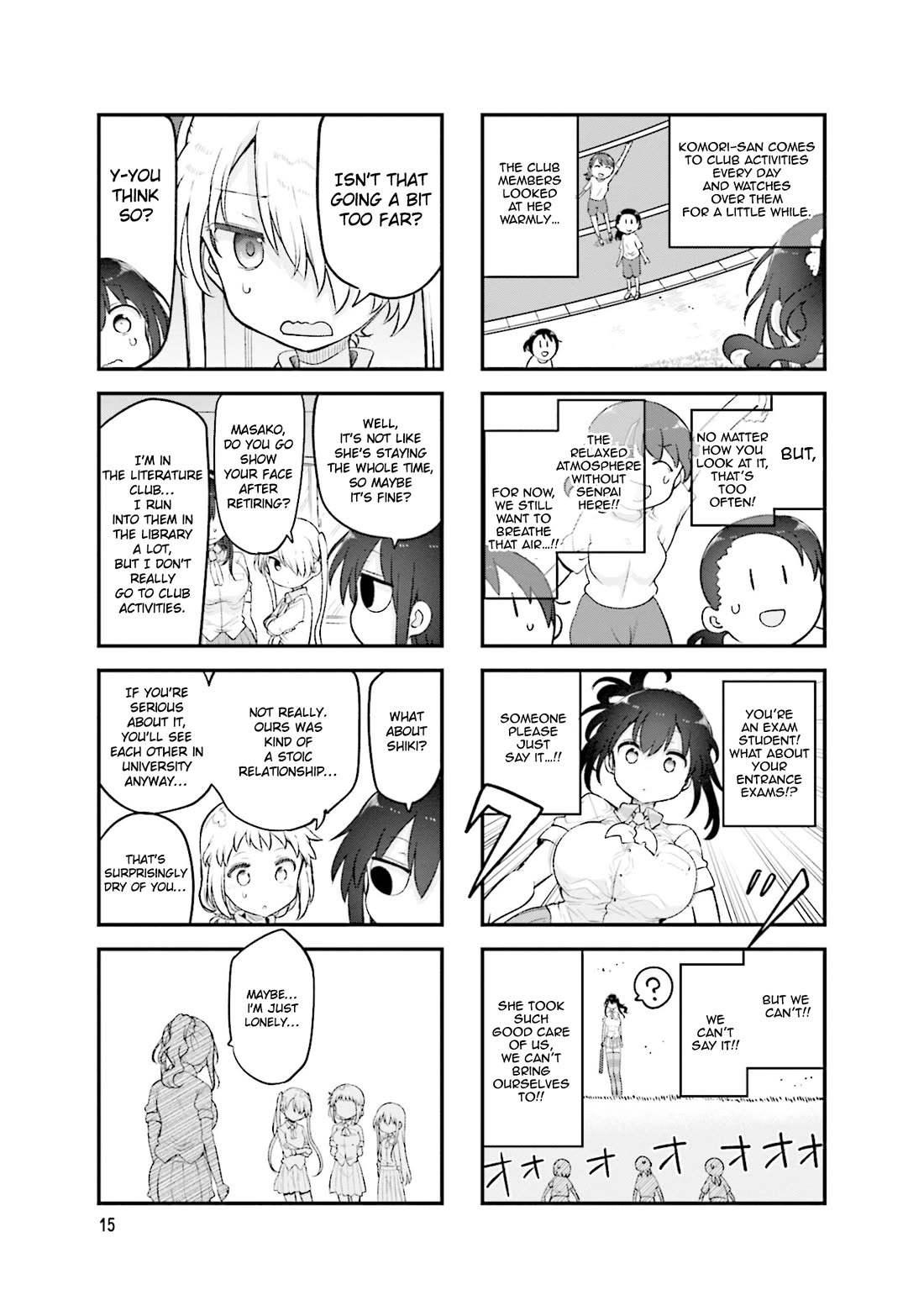 Komori-san wa Kotowarenai! chapter 151 page 6