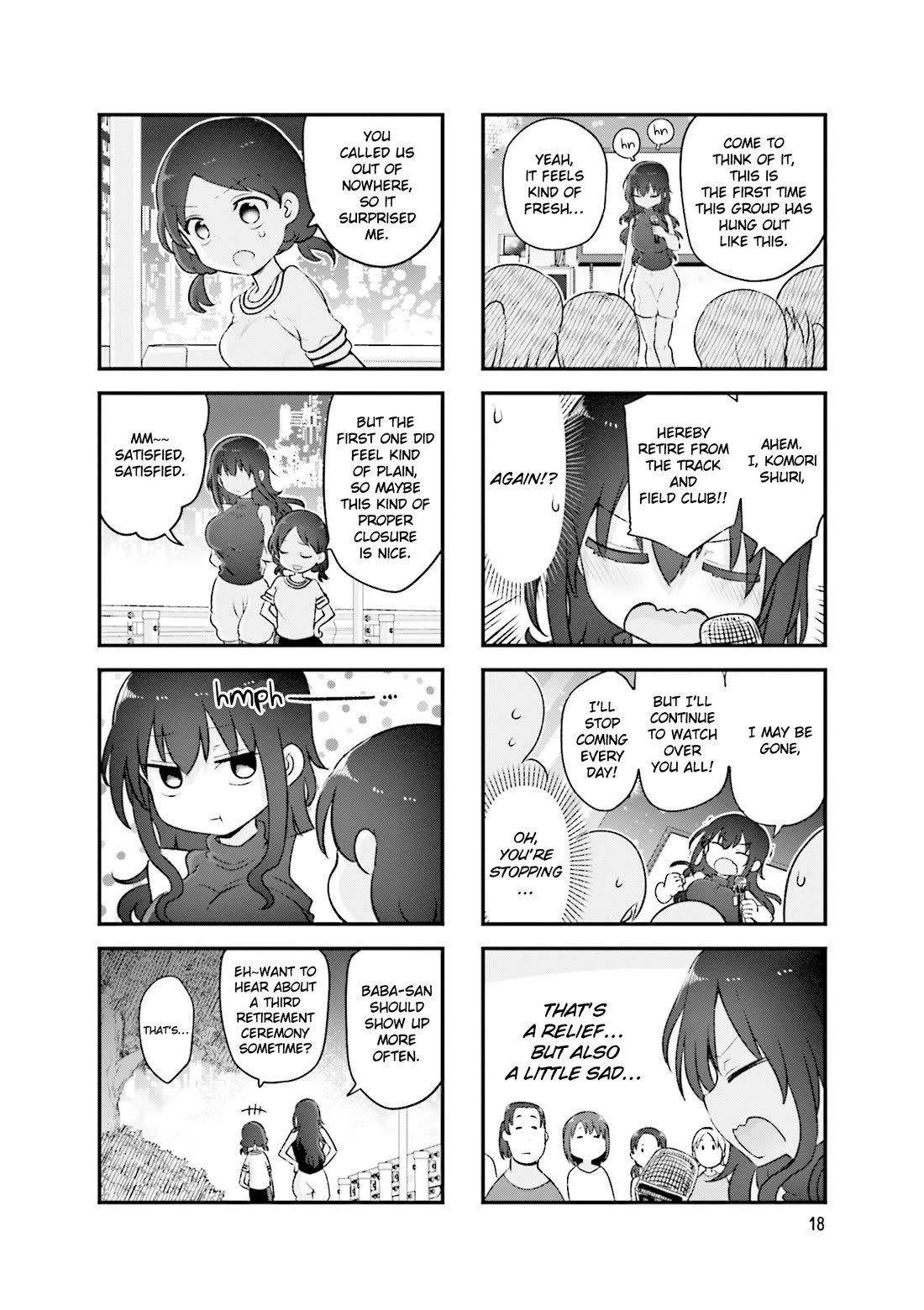 Komori-san wa Kotowarenai! chapter 151 page 9