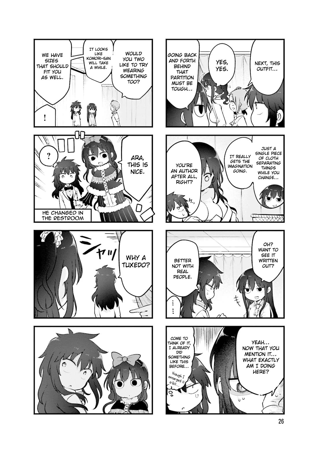Komori-san wa Kotowarenai! chapter 152 page 7
