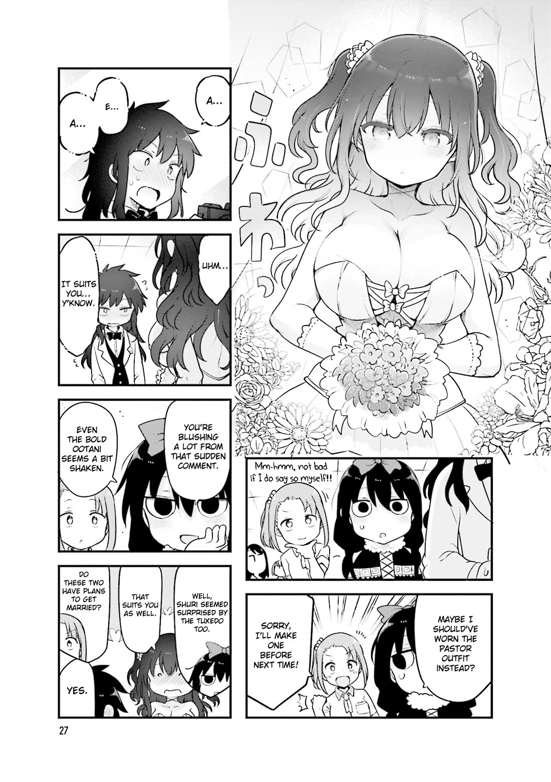 Komori-san wa Kotowarenai! chapter 152 page 8