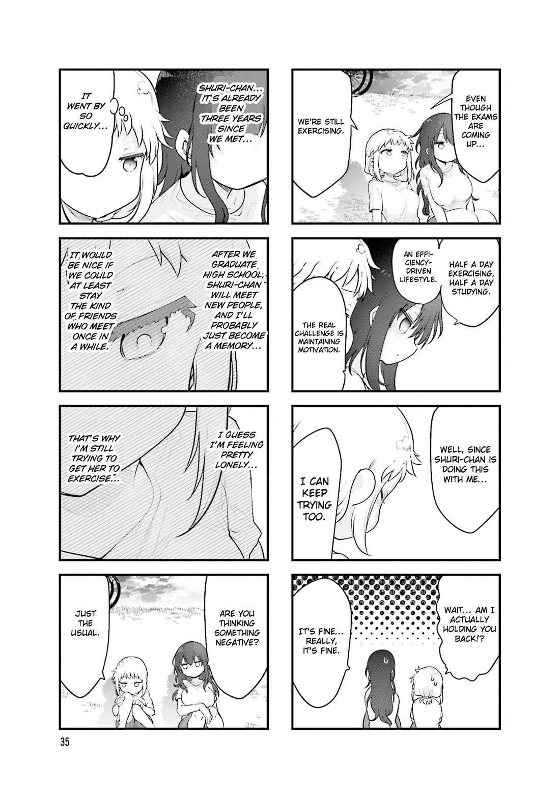 Komori-san wa Kotowarenai! chapter 153 page 8