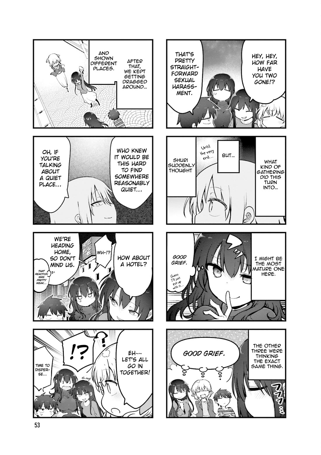 Komori-san wa Kotowarenai! chapter 155 page 8