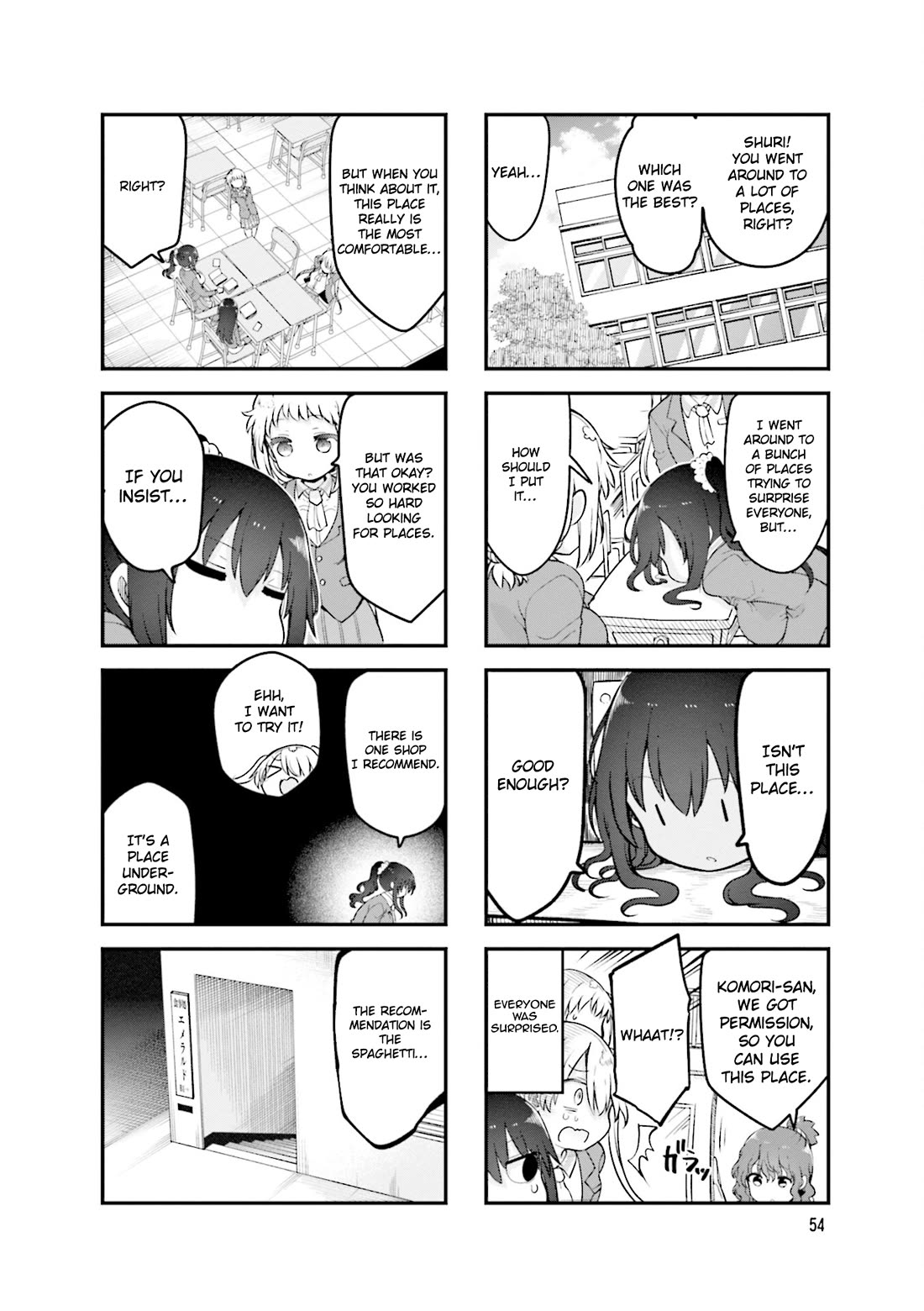 Komori-san wa Kotowarenai! chapter 155 page 9