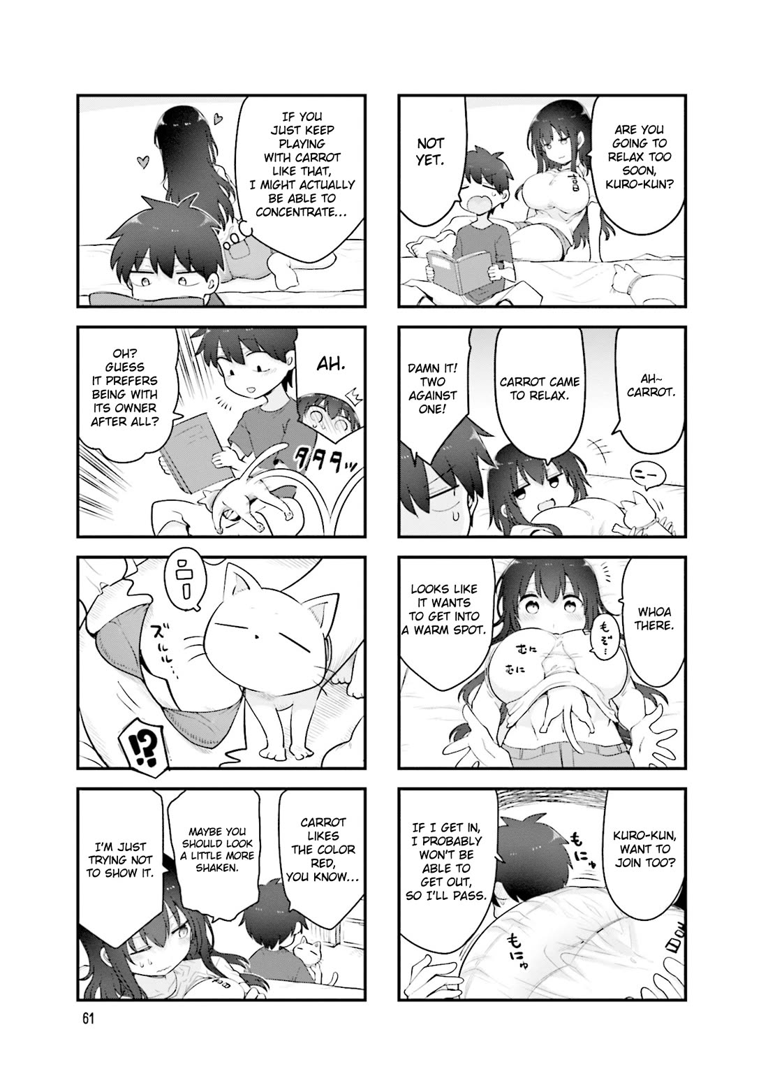 Komori-san wa Kotowarenai! chapter 156 page 8