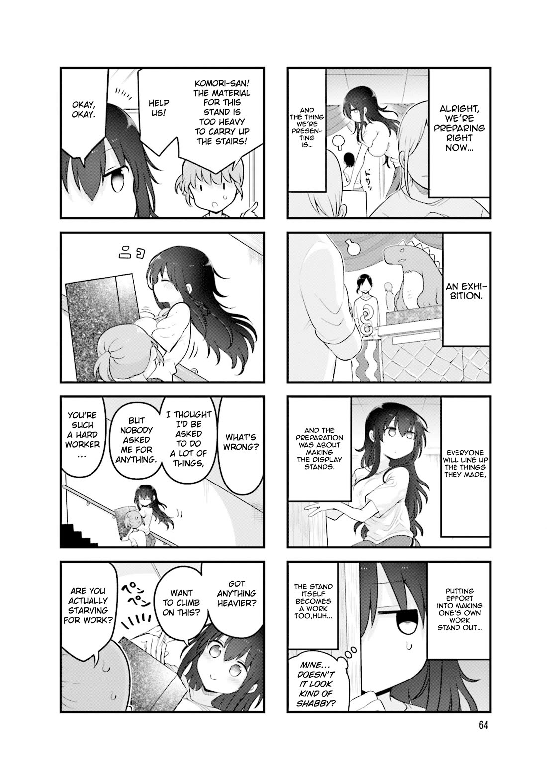Komori-san wa Kotowarenai! chapter 157 page 3