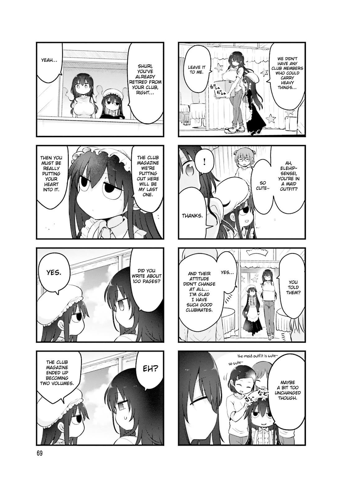 Komori-san wa Kotowarenai! chapter 157 page 8