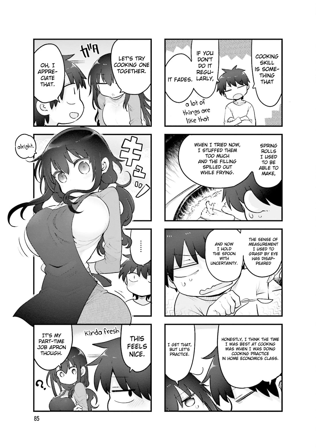 Komori-san wa Kotowarenai! chapter 159 page 6
