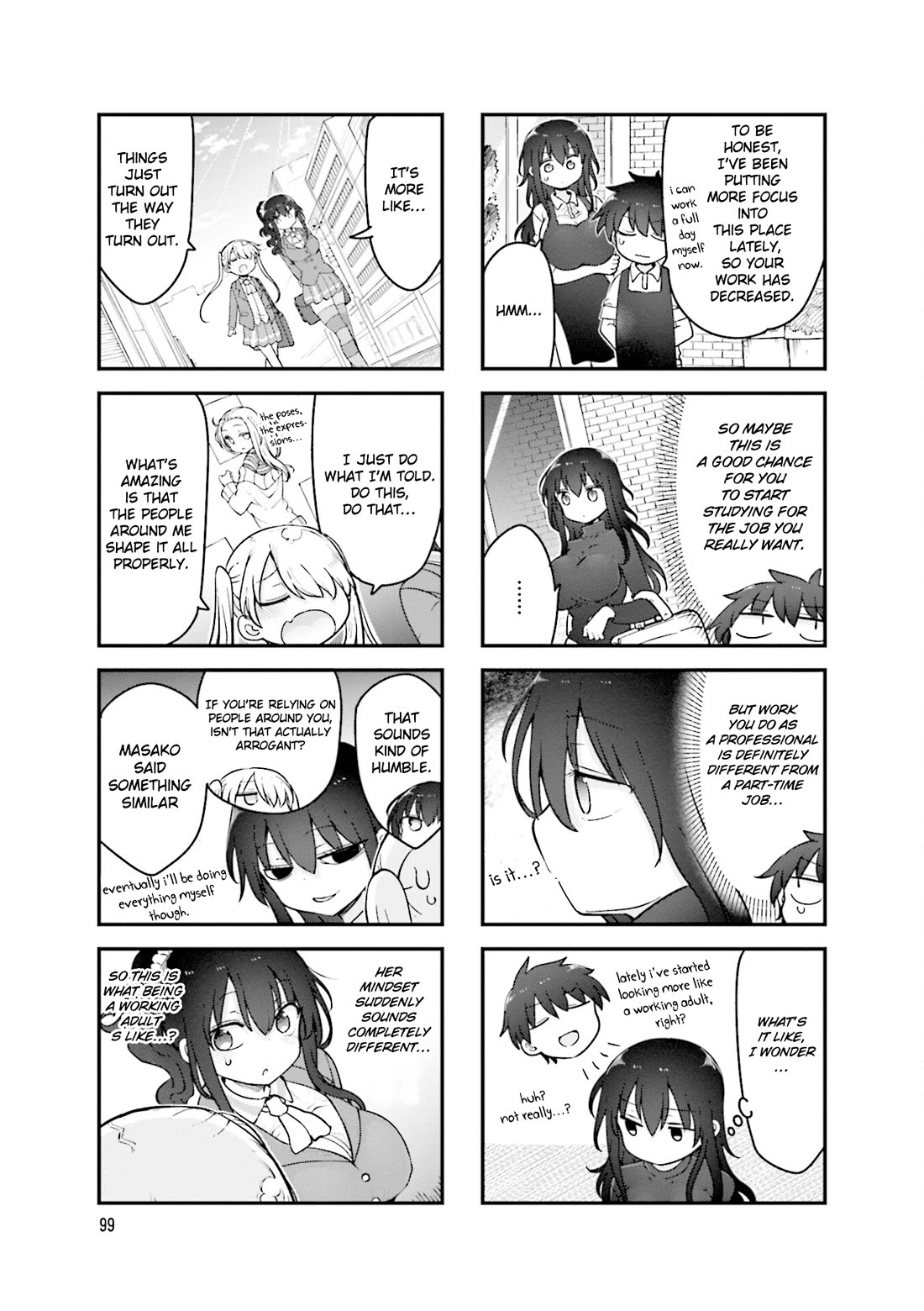 Komori-san wa Kotowarenai! chapter 161 page 4