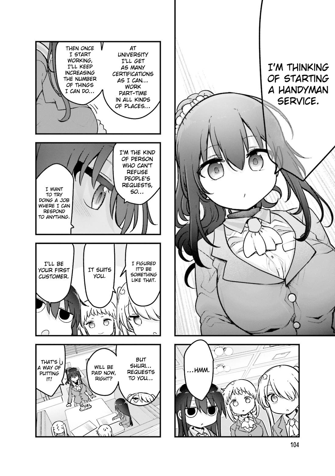 Komori-san wa Kotowarenai! chapter 161 page 9