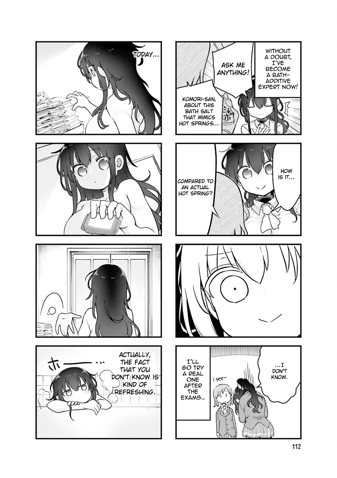 Komori-san wa Kotowarenai! chapter 162 page 9