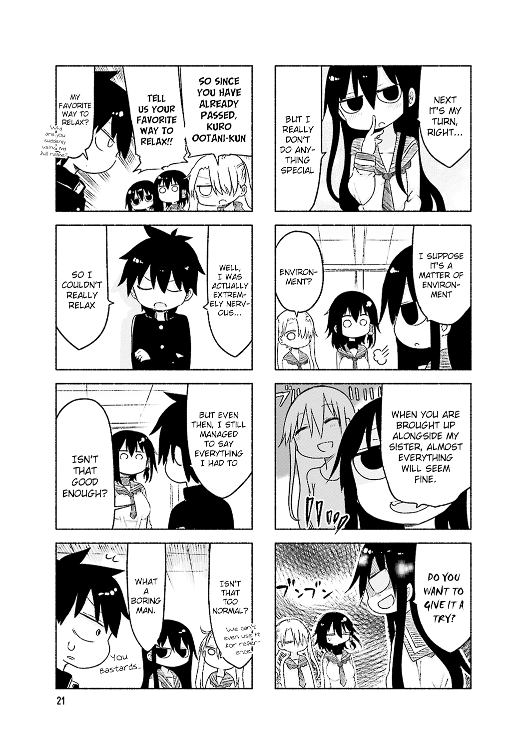 Komori-san wa Kotowarenai! chapter 46 page 3