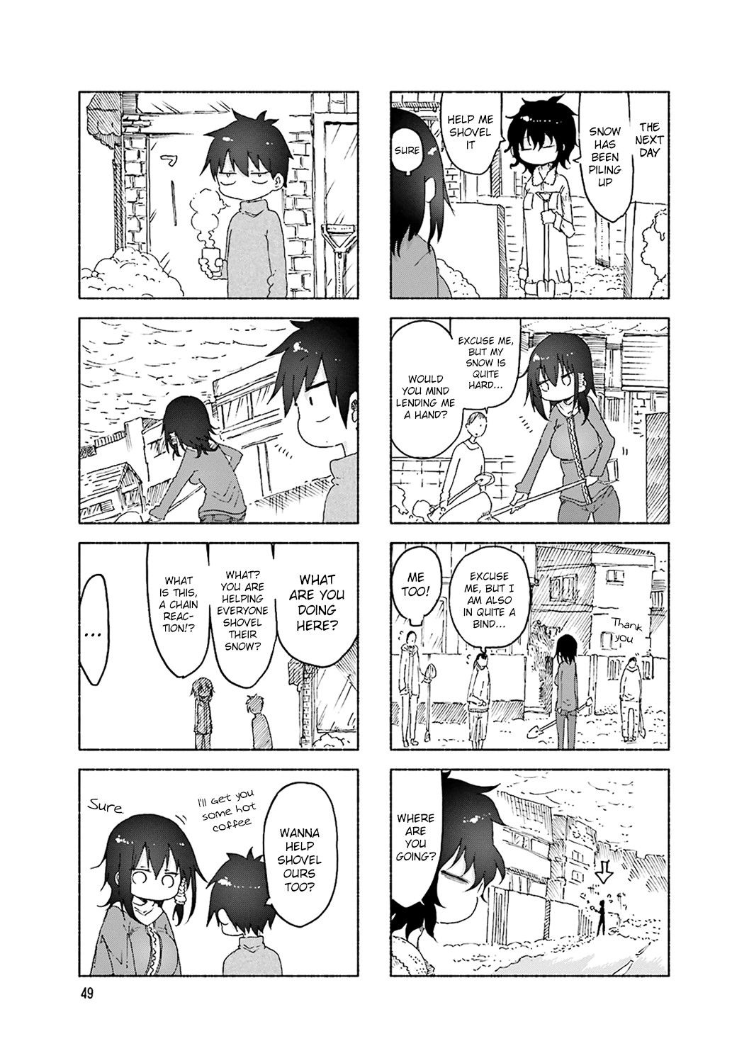 Komori-san wa Kotowarenai! chapter 49 page 5
