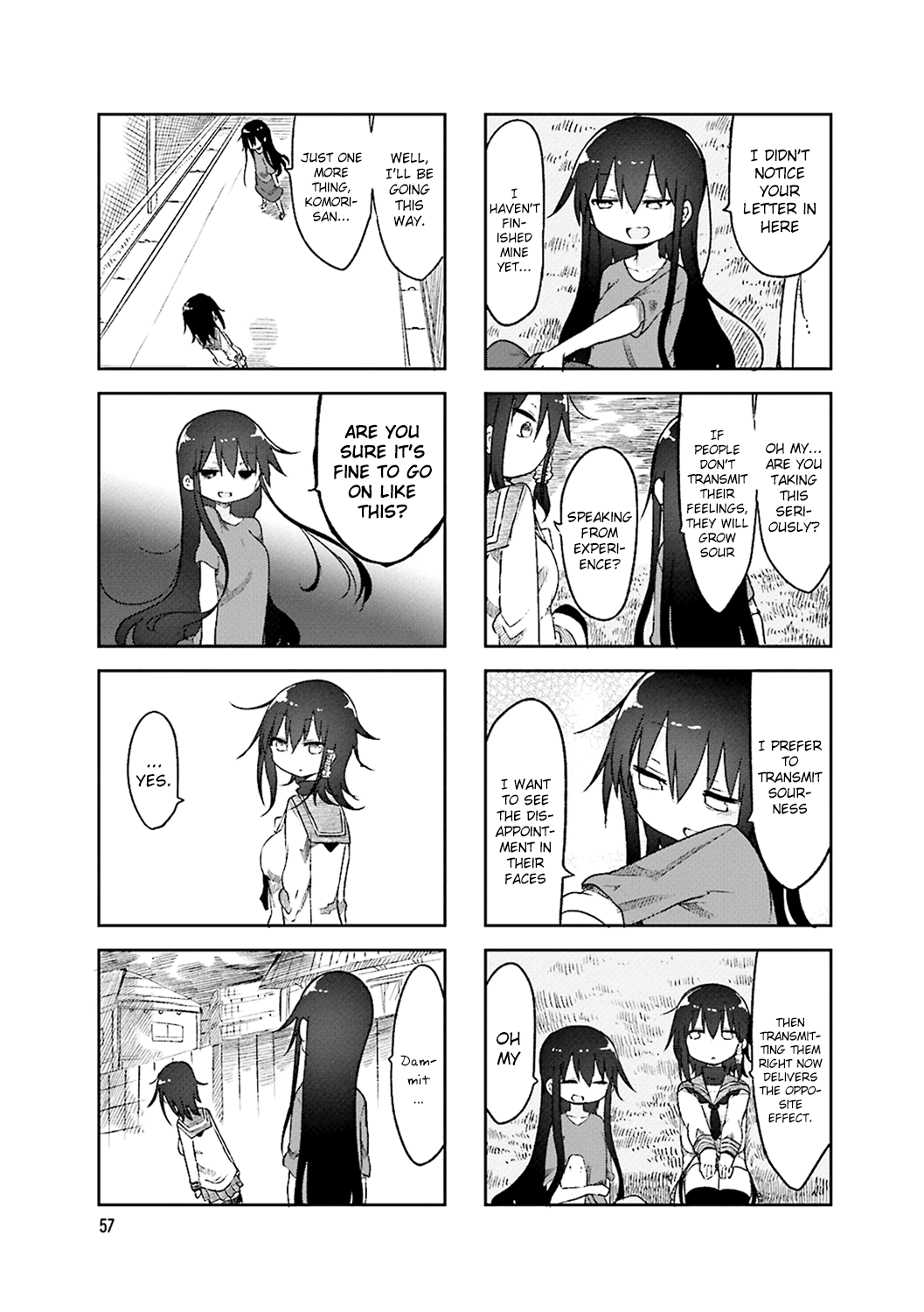 Komori-san wa Kotowarenai! chapter 50 page 5