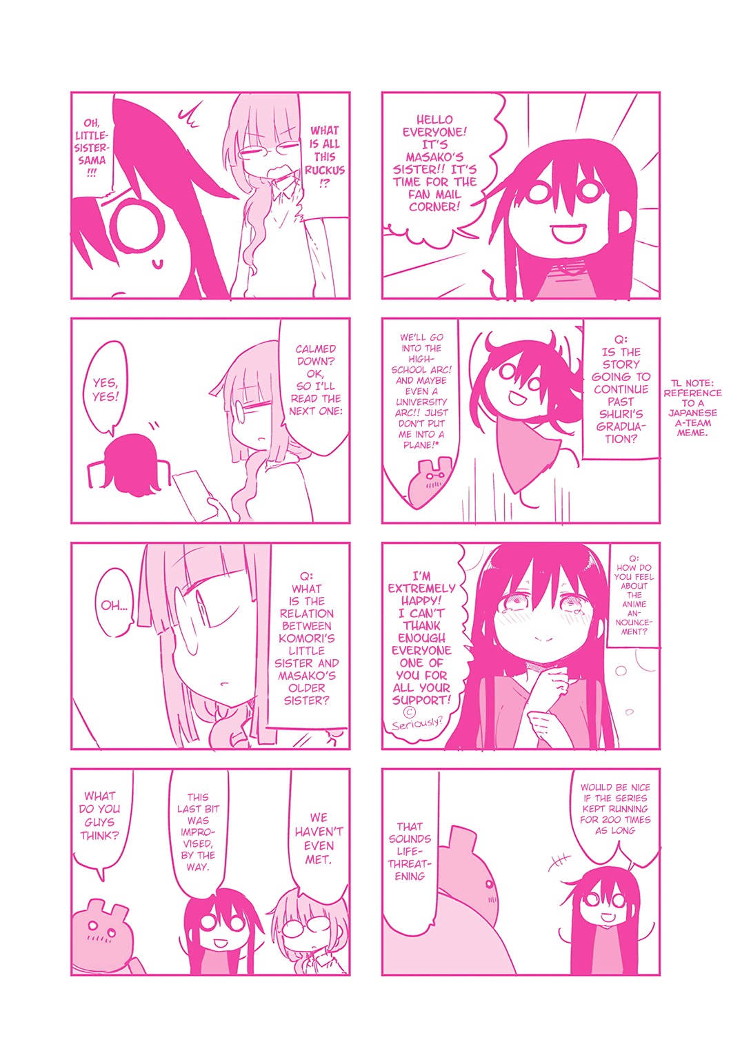 Komori-san wa Kotowarenai! chapter 55.5 page 16