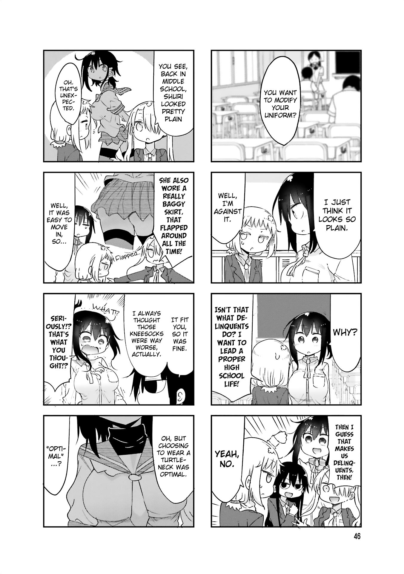 Komori-san wa Kotowarenai! chapter 61 page 2