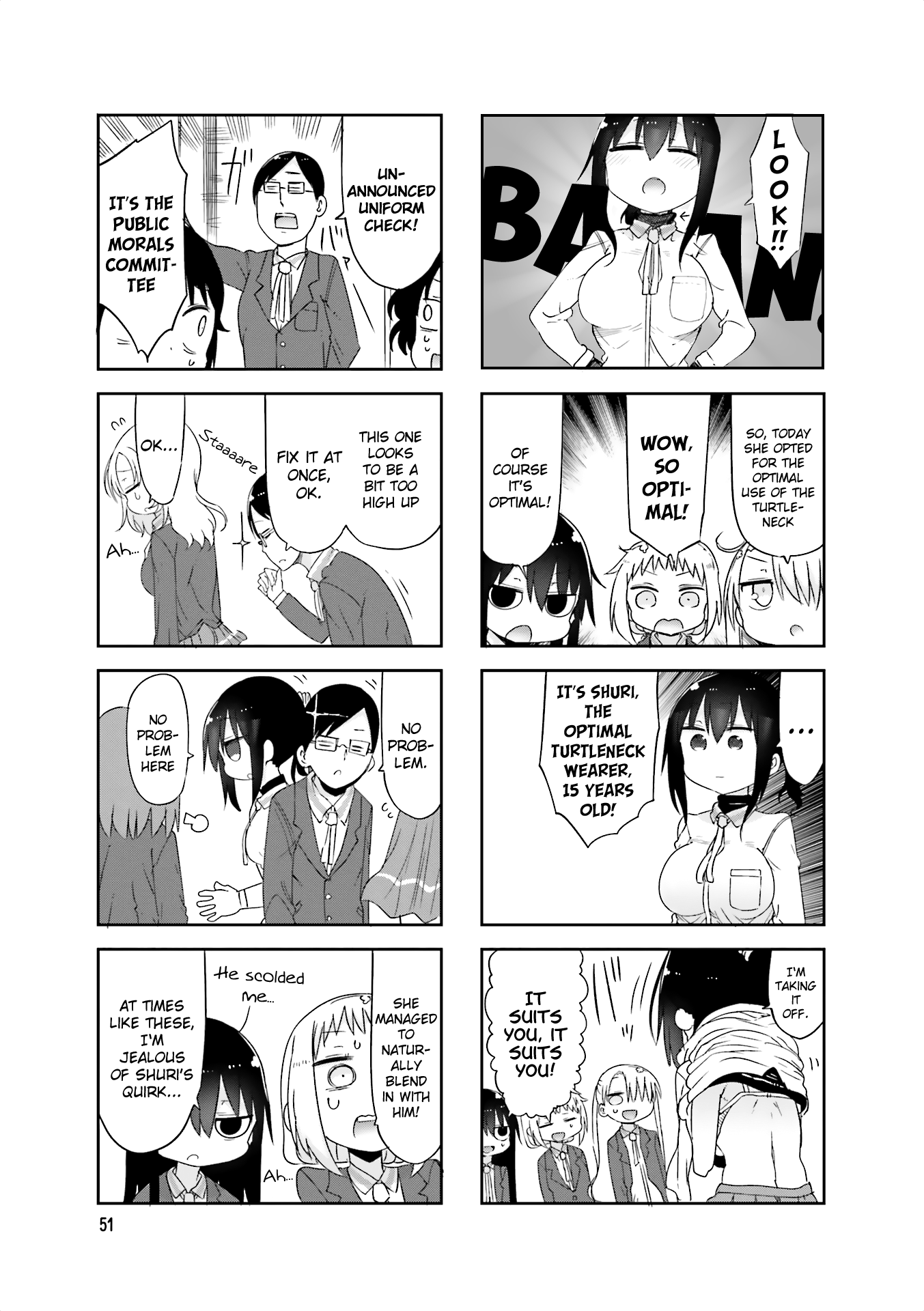 Komori-san wa Kotowarenai! chapter 61 page 7