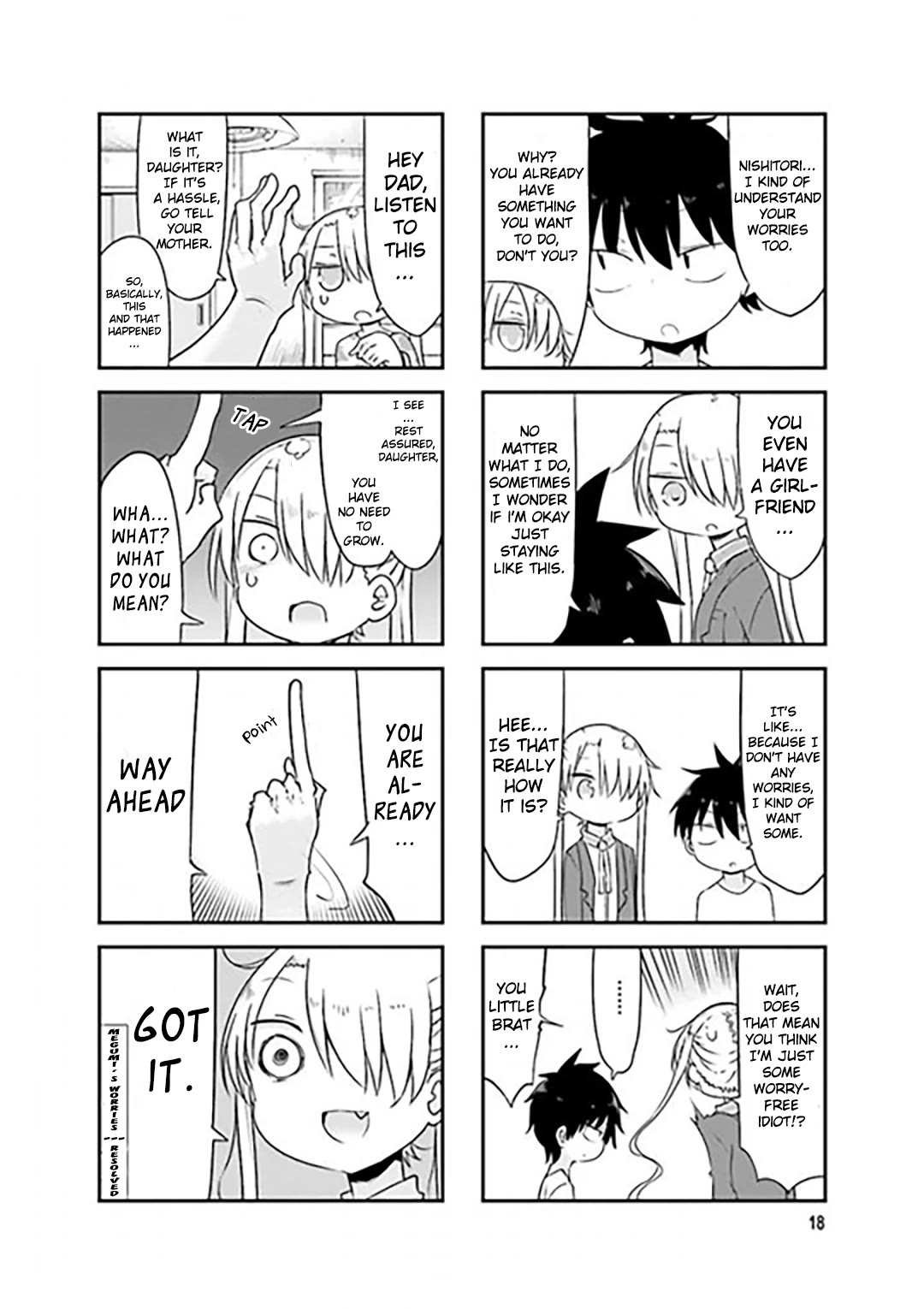 Komori-san wa Kotowarenai! chapter 70 page 8