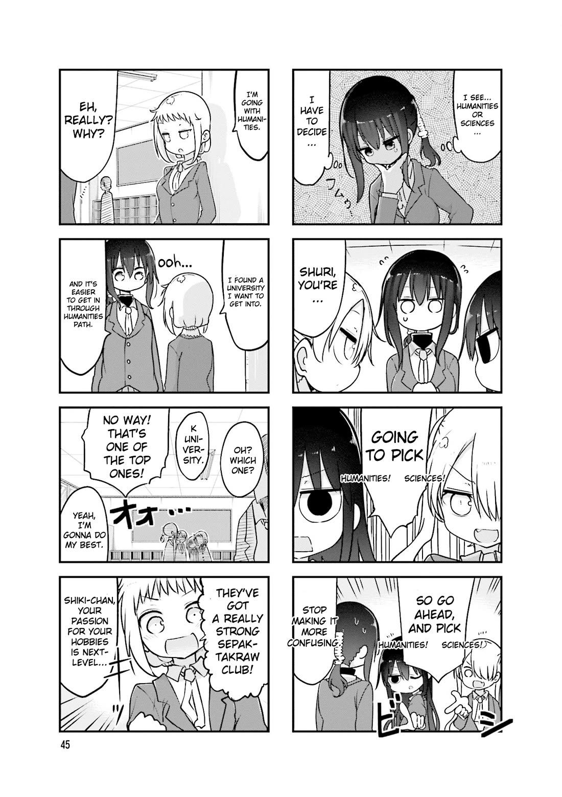 Komori-san wa Kotowarenai! chapter 89 page 4