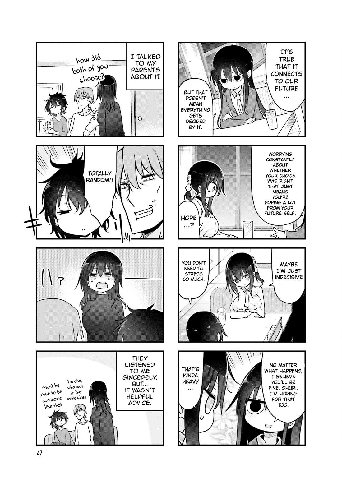 Komori-san wa Kotowarenai! chapter 89 page 6