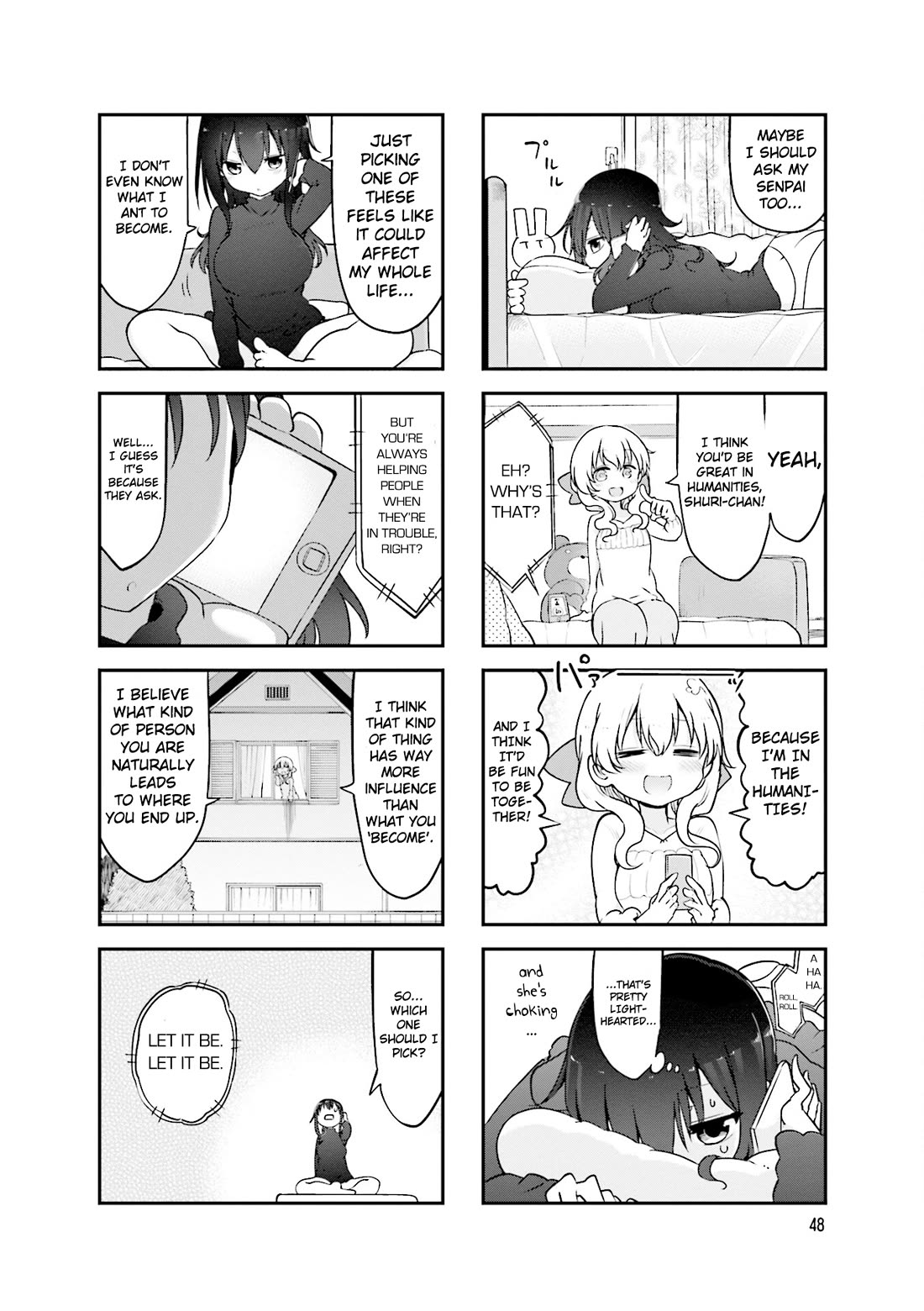Komori-san wa Kotowarenai! chapter 89 page 7