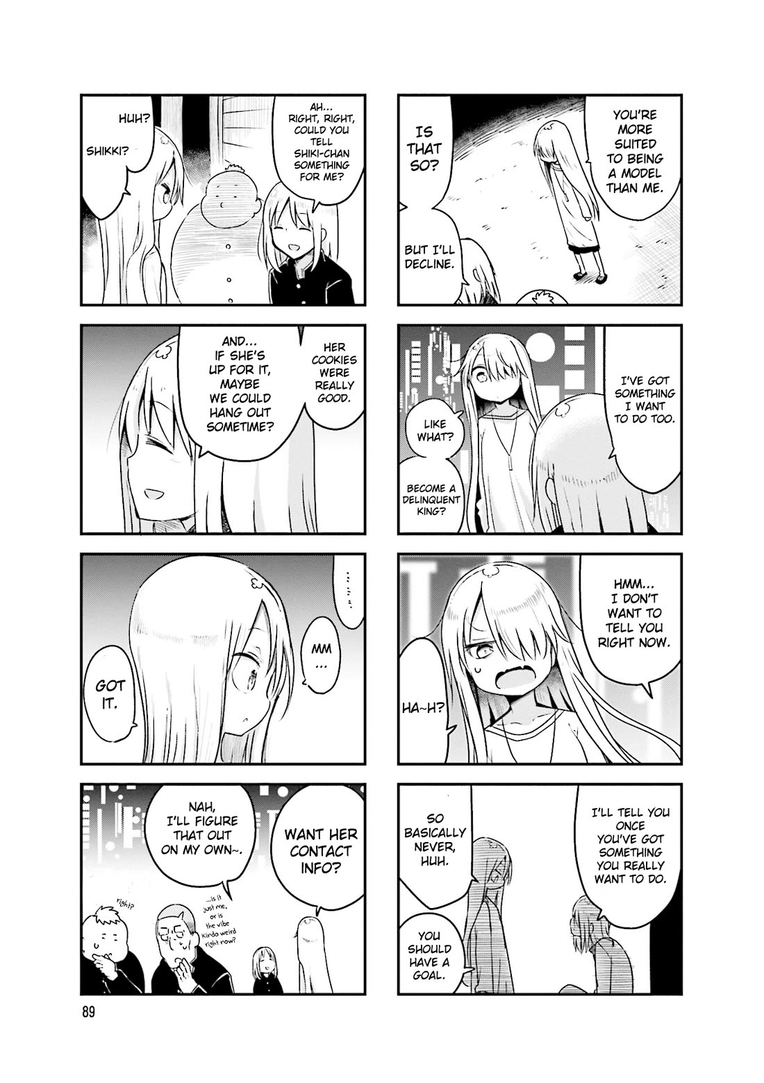 Komori-san wa Kotowarenai! chapter 94 page 8