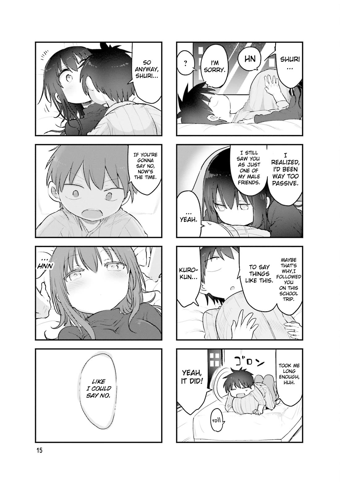 Komori-san wa Kotowarenai! chapter 99 page 6
