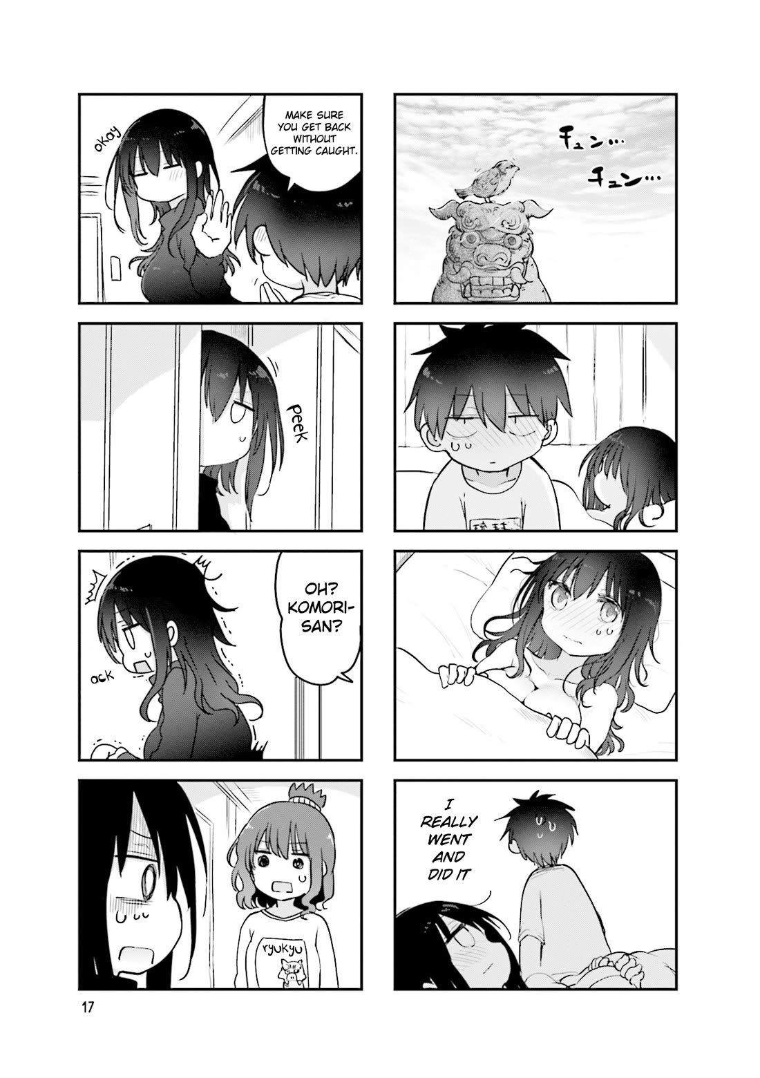 Komori-san wa Kotowarenai! chapter 99 page 8
