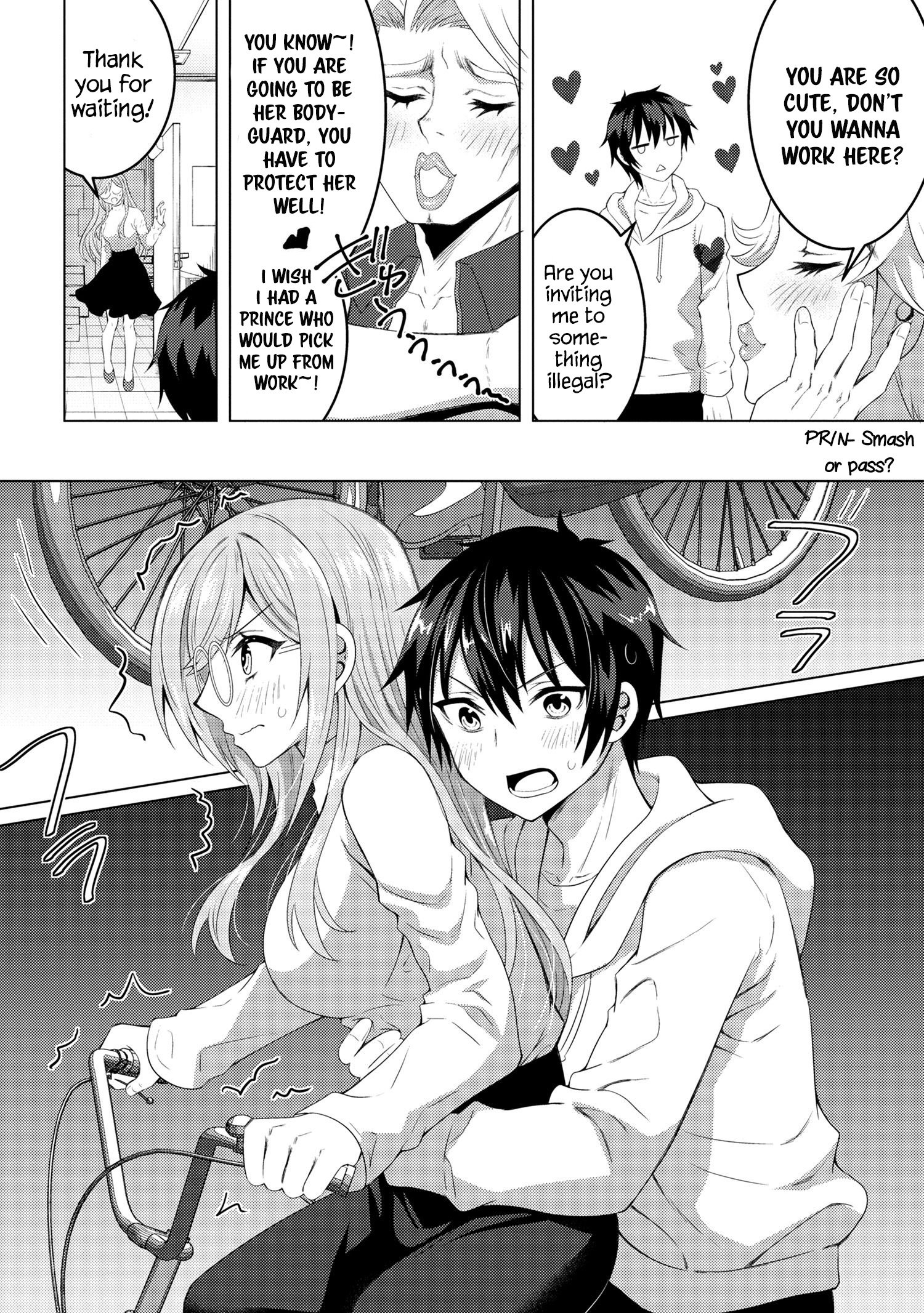 Konbini Goutou kara Tasuketa Jimi Tenin ga, Onaji Kurasu no Ubu de Kawaii Gyaru datta chapter 2 page 21