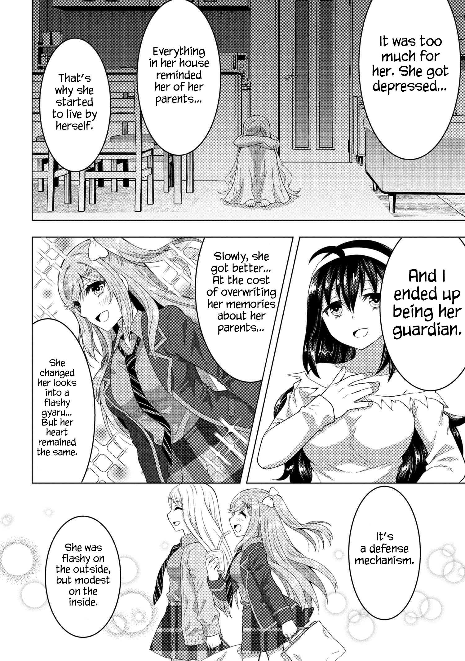 Konbini Goutou kara Tasuketa Jimi Tenin ga, Onaji Kurasu no Ubu de Kawaii Gyaru datta chapter 5.2 page 13