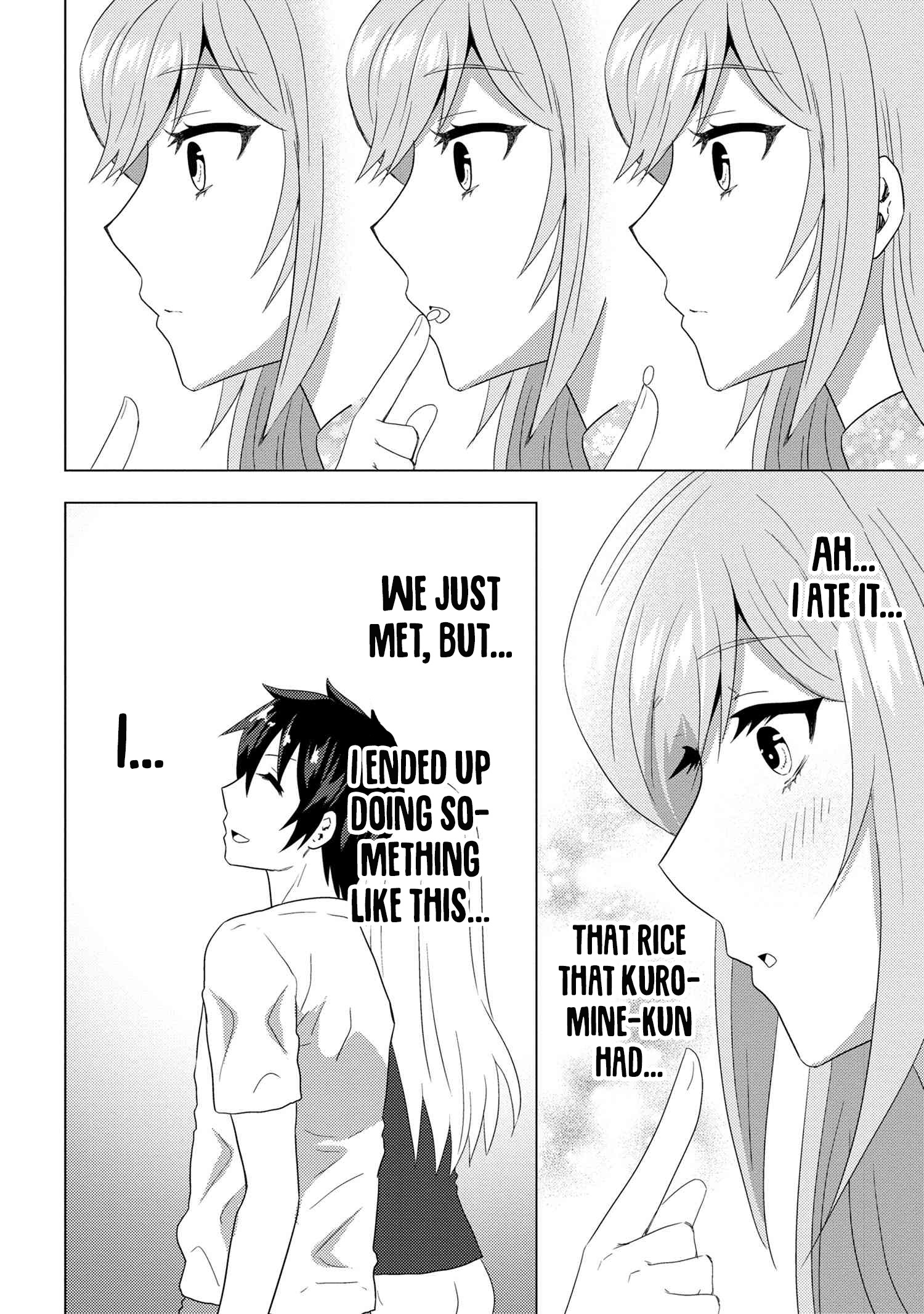 Konbini Goutou kara Tasuketa Jimi Tenin ga, Onaji Kurasu no Ubu de Kawaii Gyaru datta chapter 7.2 page 17