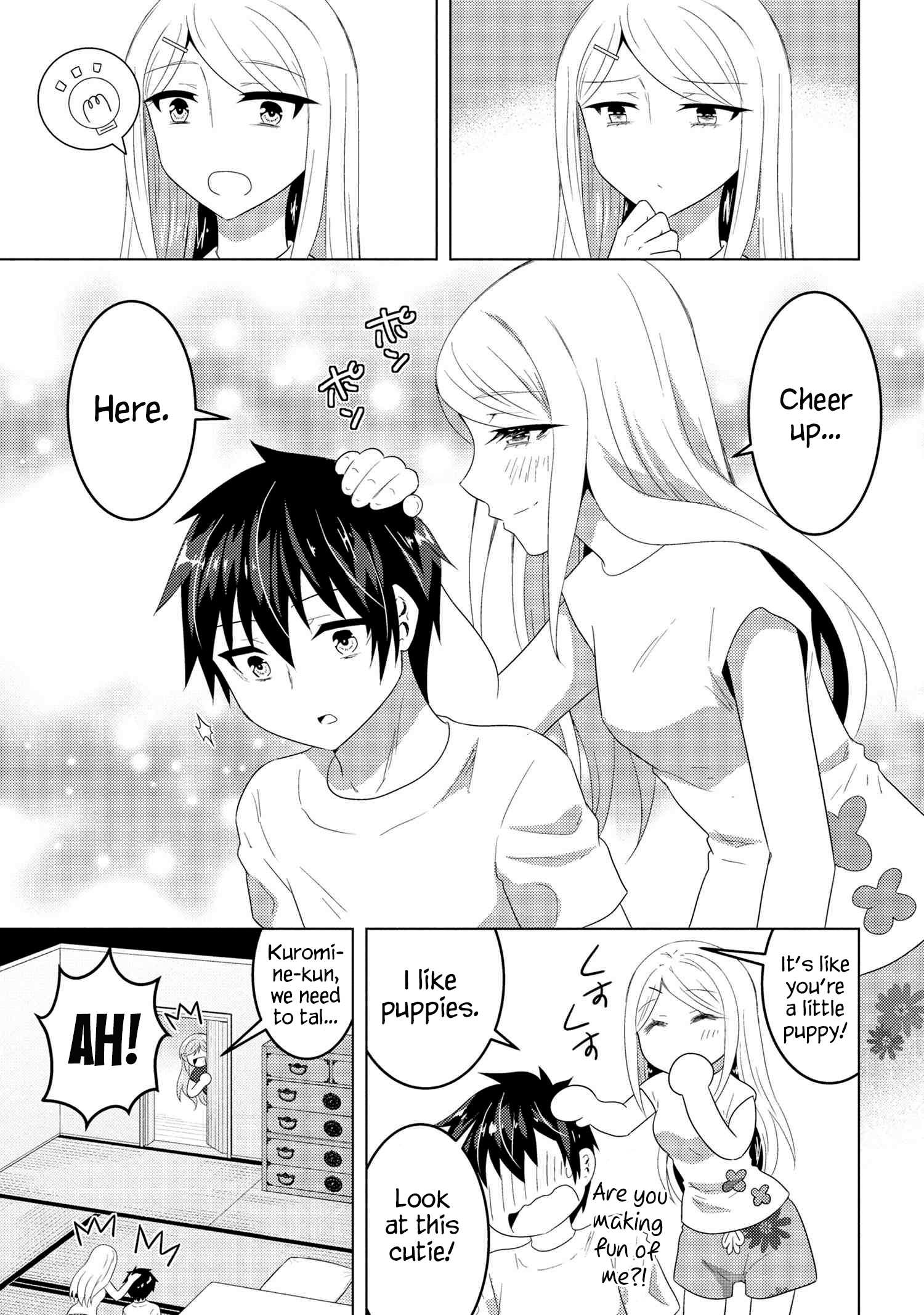 Konbini Goutou kara Tasuketa Jimi Tenin ga, Onaji Kurasu no Ubu de Kawaii Gyaru datta chapter 9.1 page 10