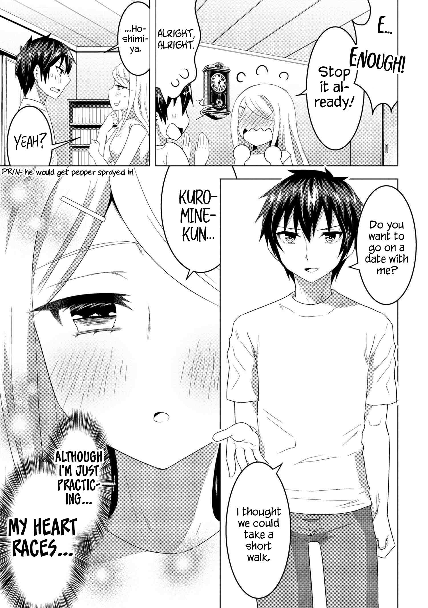 Konbini Goutou kara Tasuketa Jimi Tenin ga, Onaji Kurasu no Ubu de Kawaii Gyaru datta chapter 9.1 page 8