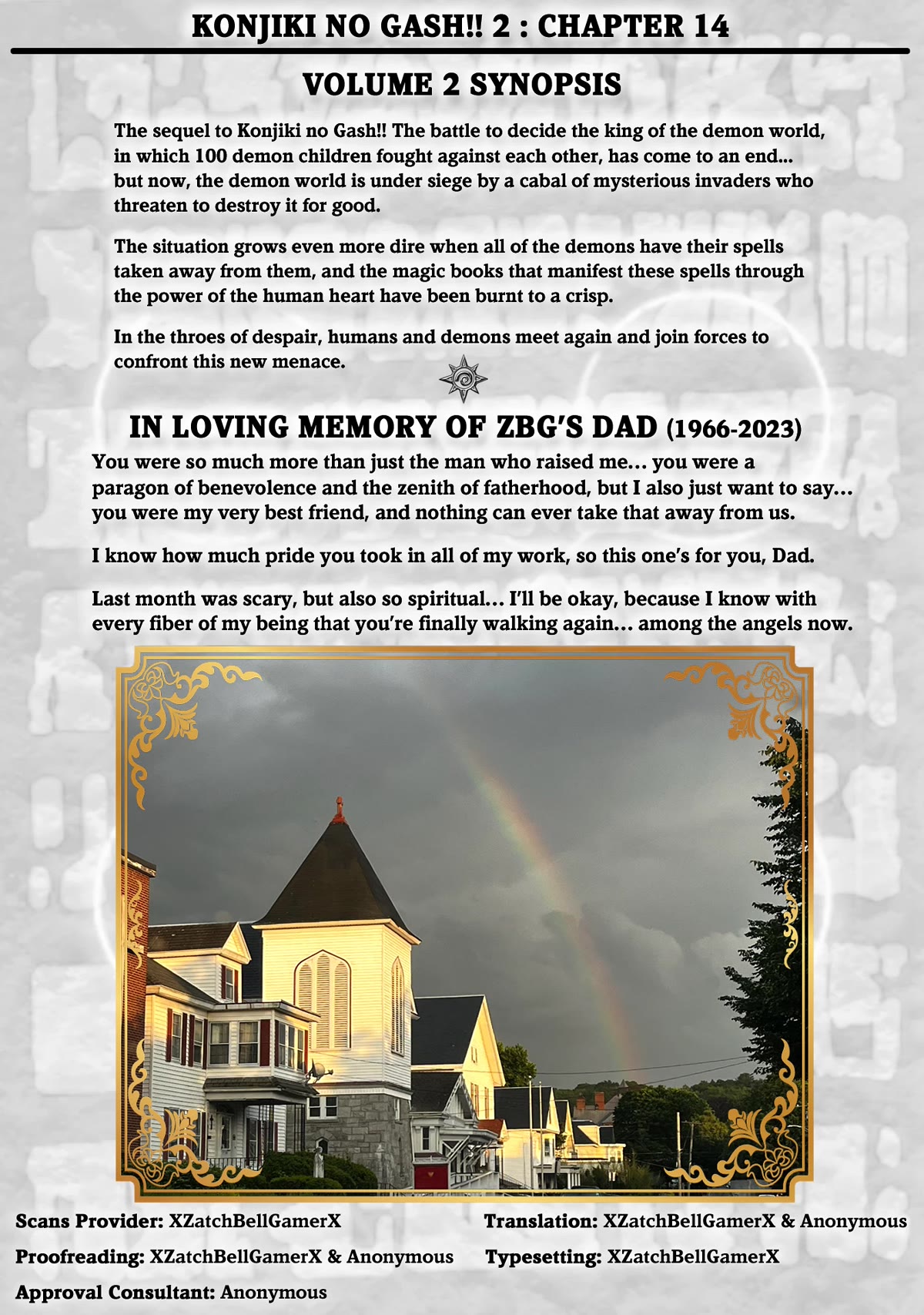 Konjiki no Gash!! 2 chapter 14 page 38