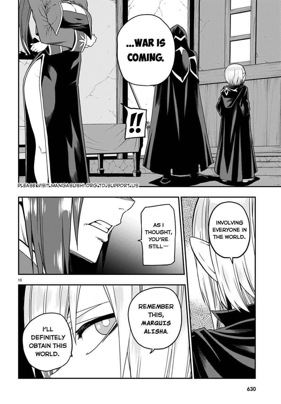 Konjiki no Moji Tsukai - Yuusha Yonin ni Makikomareta Unique Cheat chapter 102 page 11