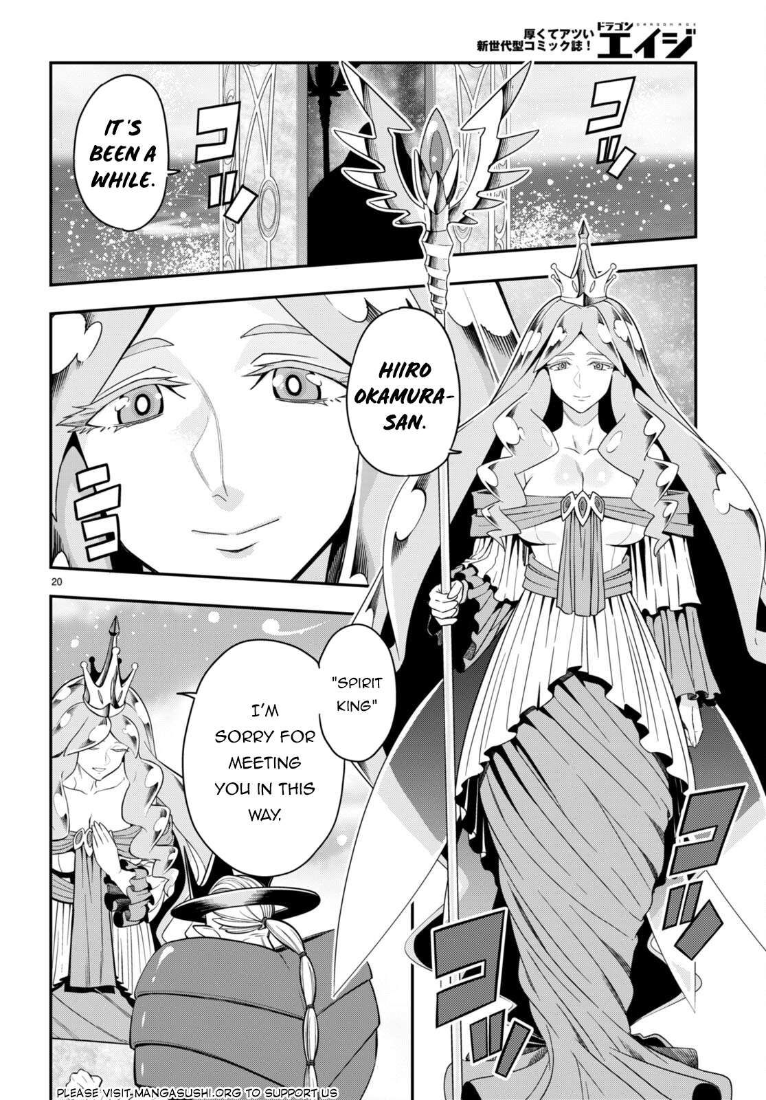 Konjiki no Moji Tsukai - Yuusha Yonin ni Makikomareta Unique Cheat chapter 103 page 20