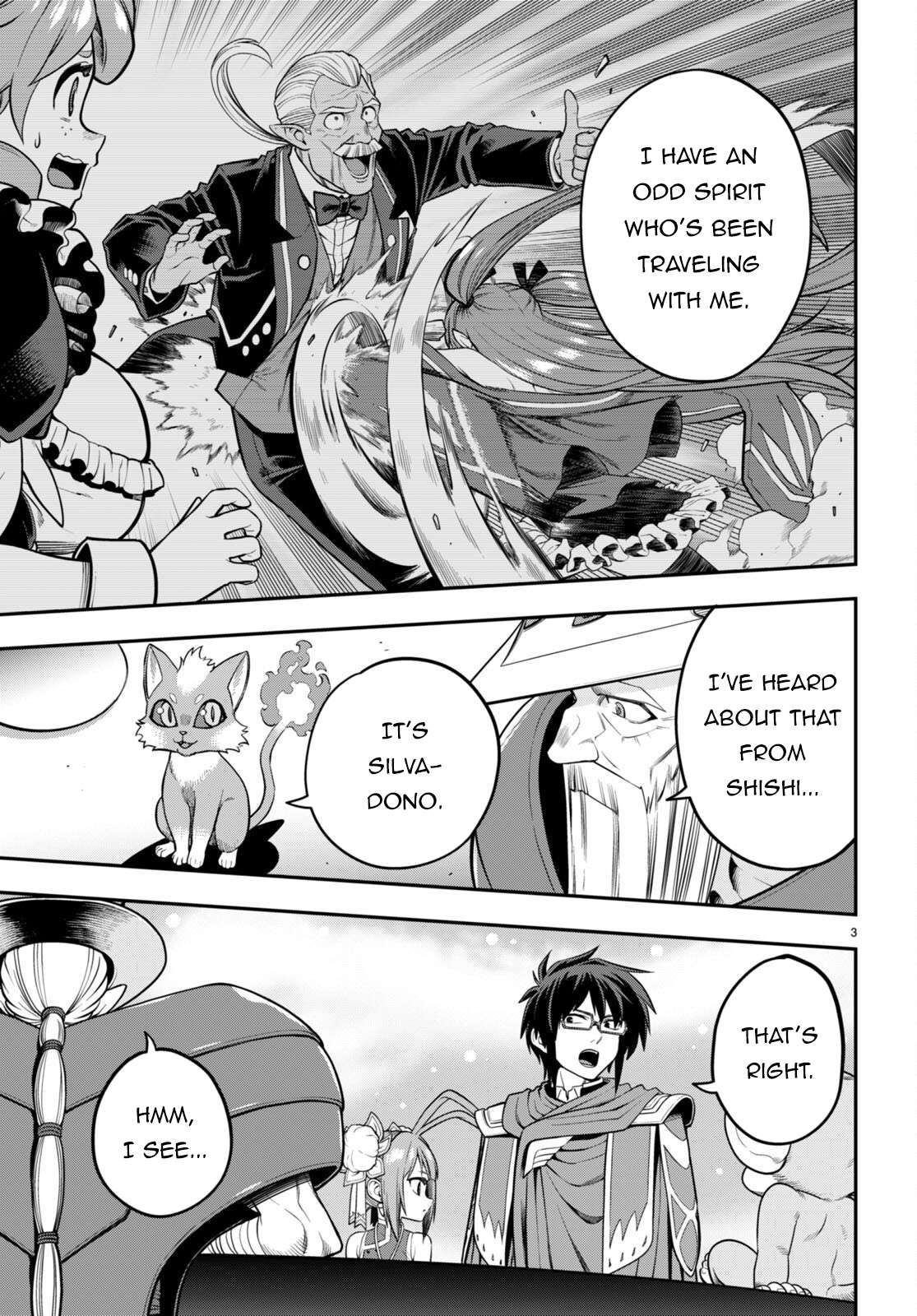 Konjiki no Moji Tsukai - Yuusha Yonin ni Makikomareta Unique Cheat chapter 104 page 4