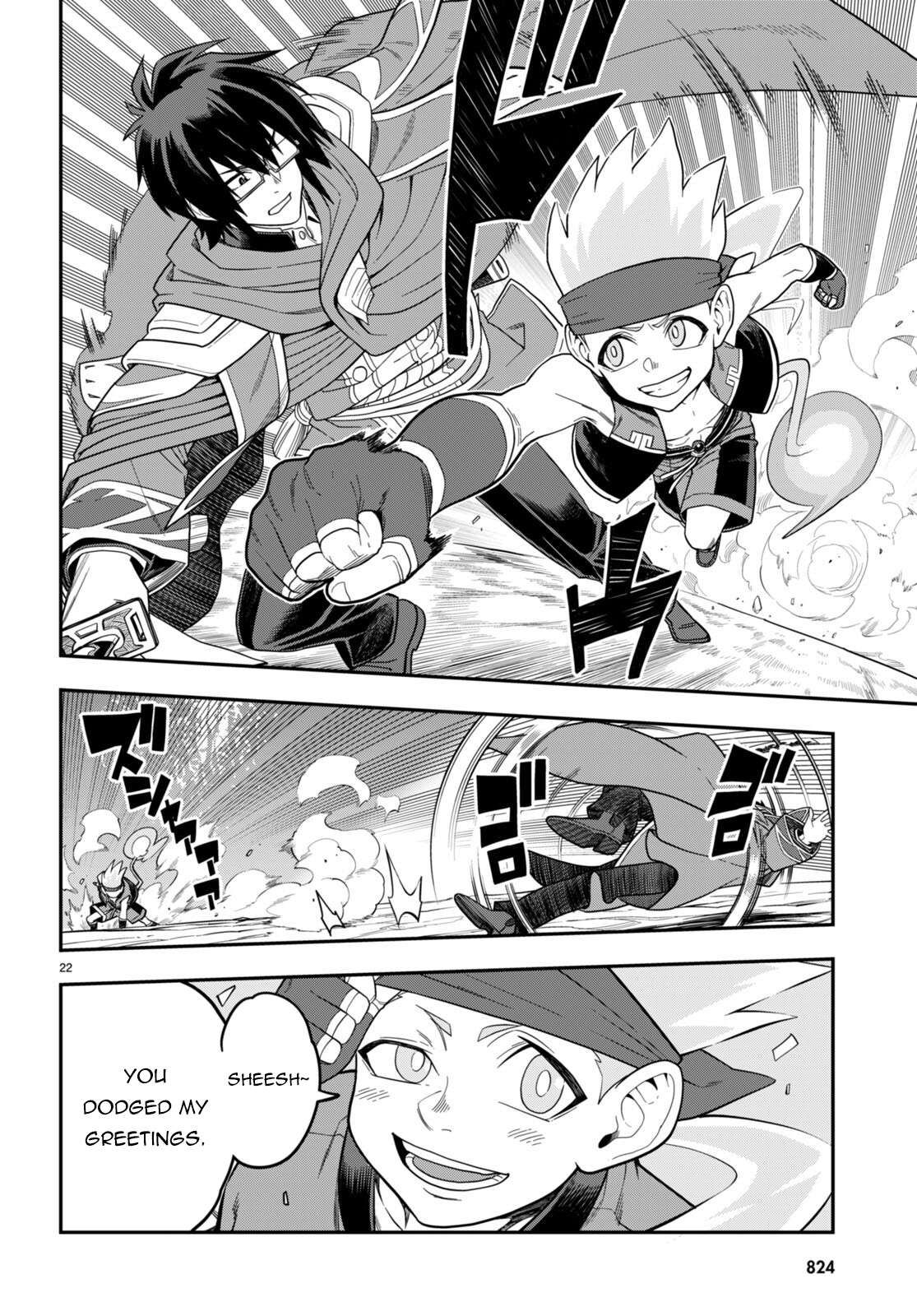 Konjiki no Moji Tsukai - Yuusha Yonin ni Makikomareta Unique Cheat chapter 105 page 23