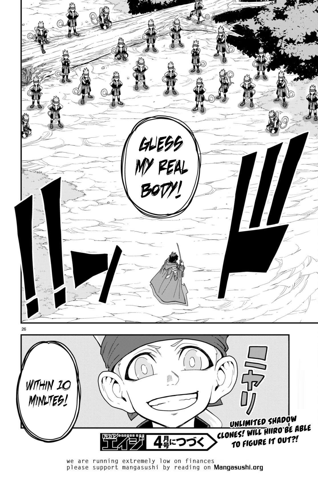 Konjiki no Moji Tsukai - Yuusha Yonin ni Makikomareta Unique Cheat chapter 105 page 27