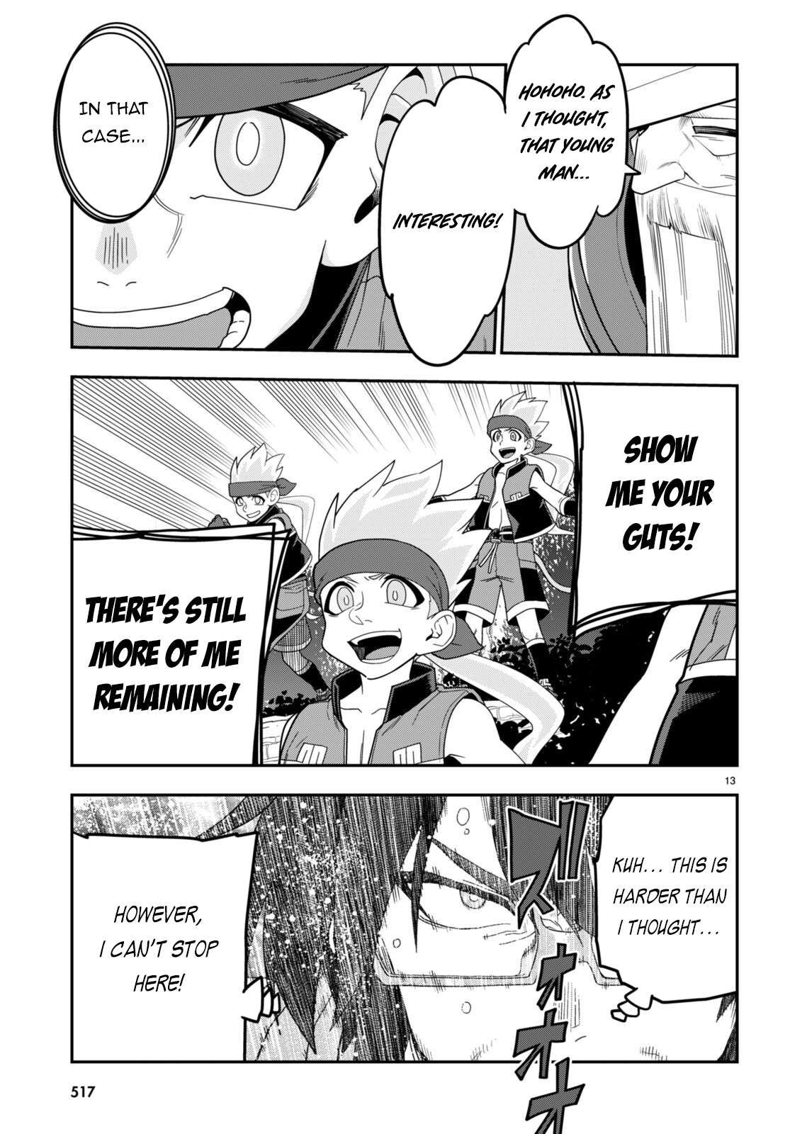 Konjiki no Moji Tsukai - Yuusha Yonin ni Makikomareta Unique Cheat chapter 106 page 13