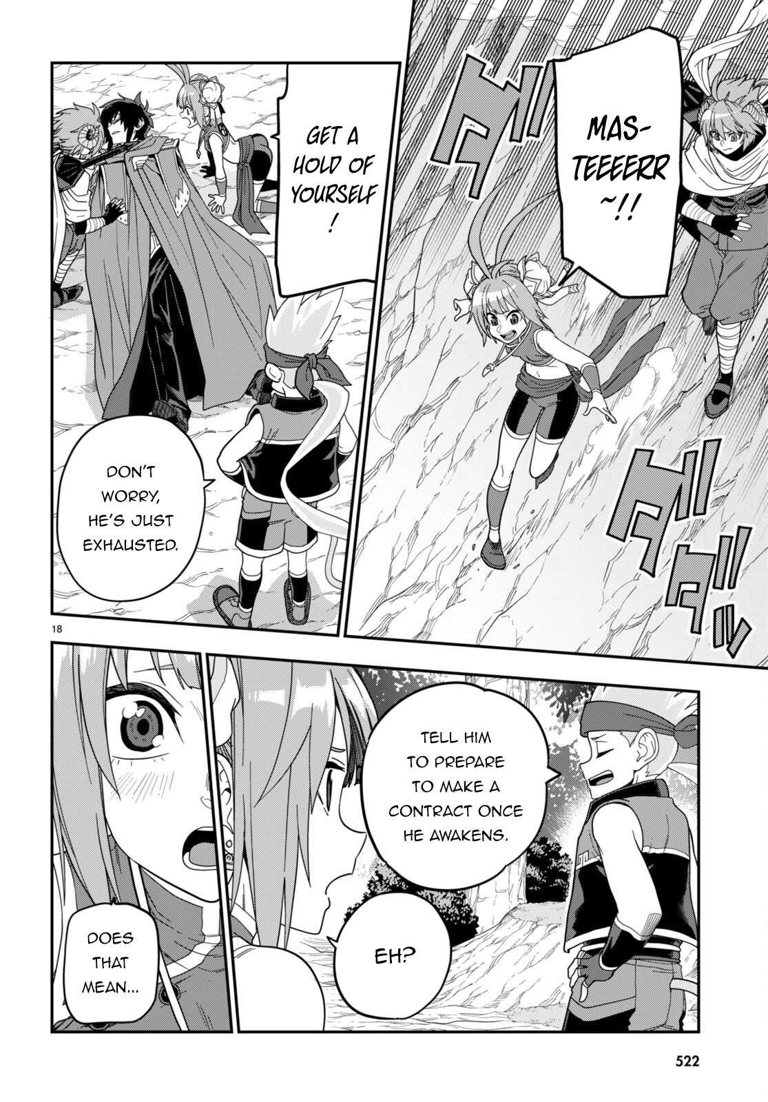 Konjiki no Moji Tsukai - Yuusha Yonin ni Makikomareta Unique Cheat chapter 106 page 18