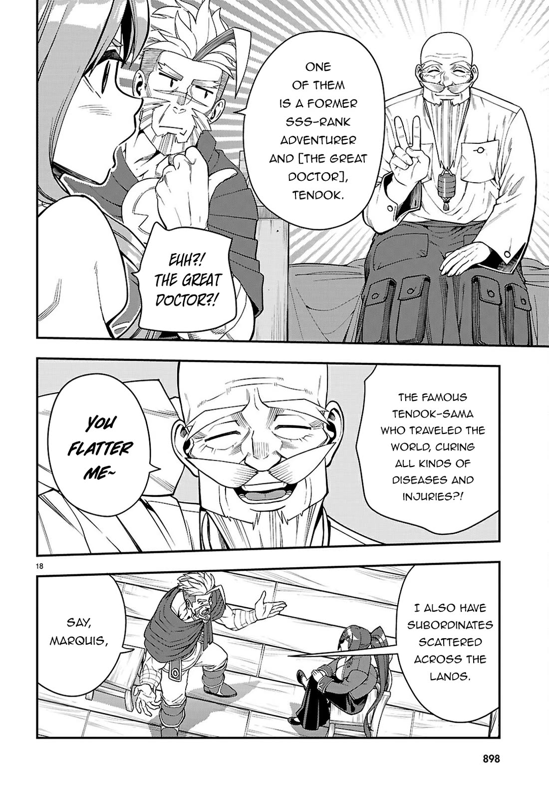 Konjiki no Moji Tsukai - Yuusha Yonin ni Makikomareta Unique Cheat chapter 115 page 19