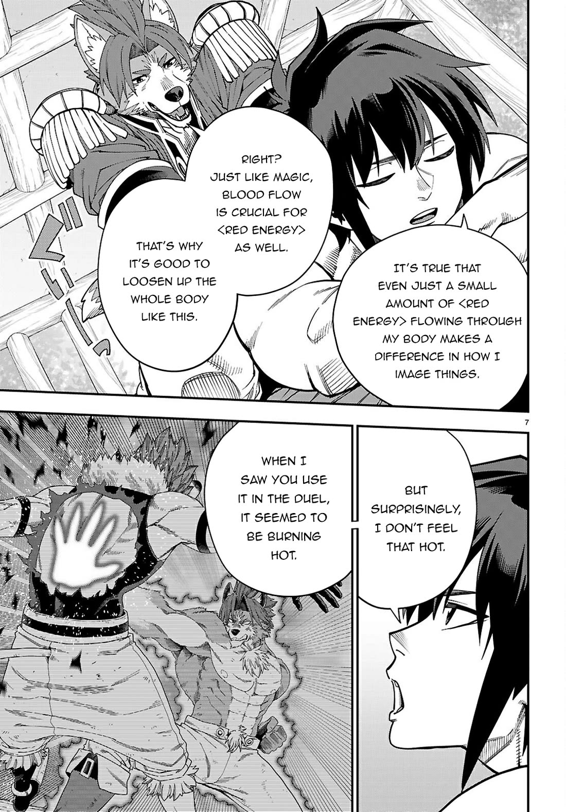 Konjiki no Moji Tsukai - Yuusha Yonin ni Makikomareta Unique Cheat chapter 116 page 8