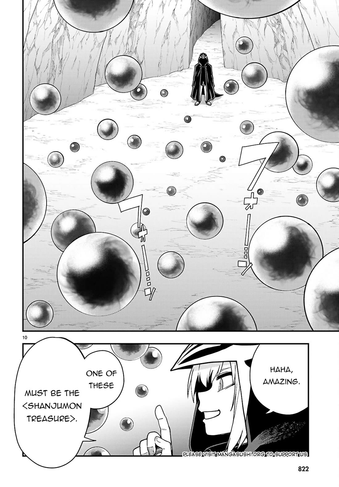 Konjiki no Moji Tsukai - Yuusha Yonin ni Makikomareta Unique Cheat chapter 117 page 10