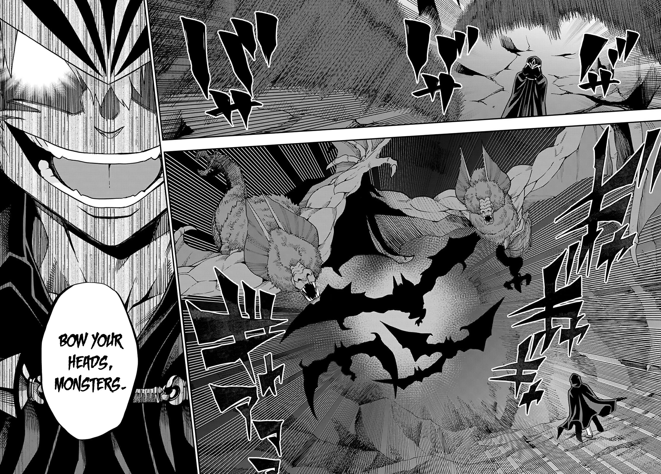 Konjiki no Moji Tsukai - Yuusha Yonin ni Makikomareta Unique Cheat chapter 117 page 7