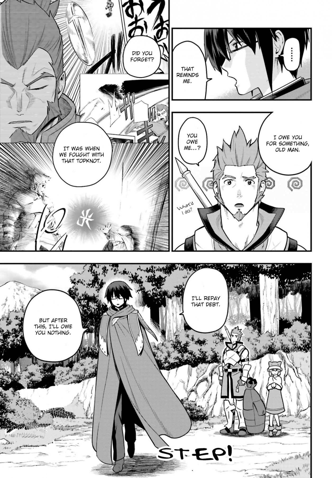 Konjiki no Moji Tsukai - Yuusha Yonin ni Makikomareta Unique Cheat chapter 12 page 14