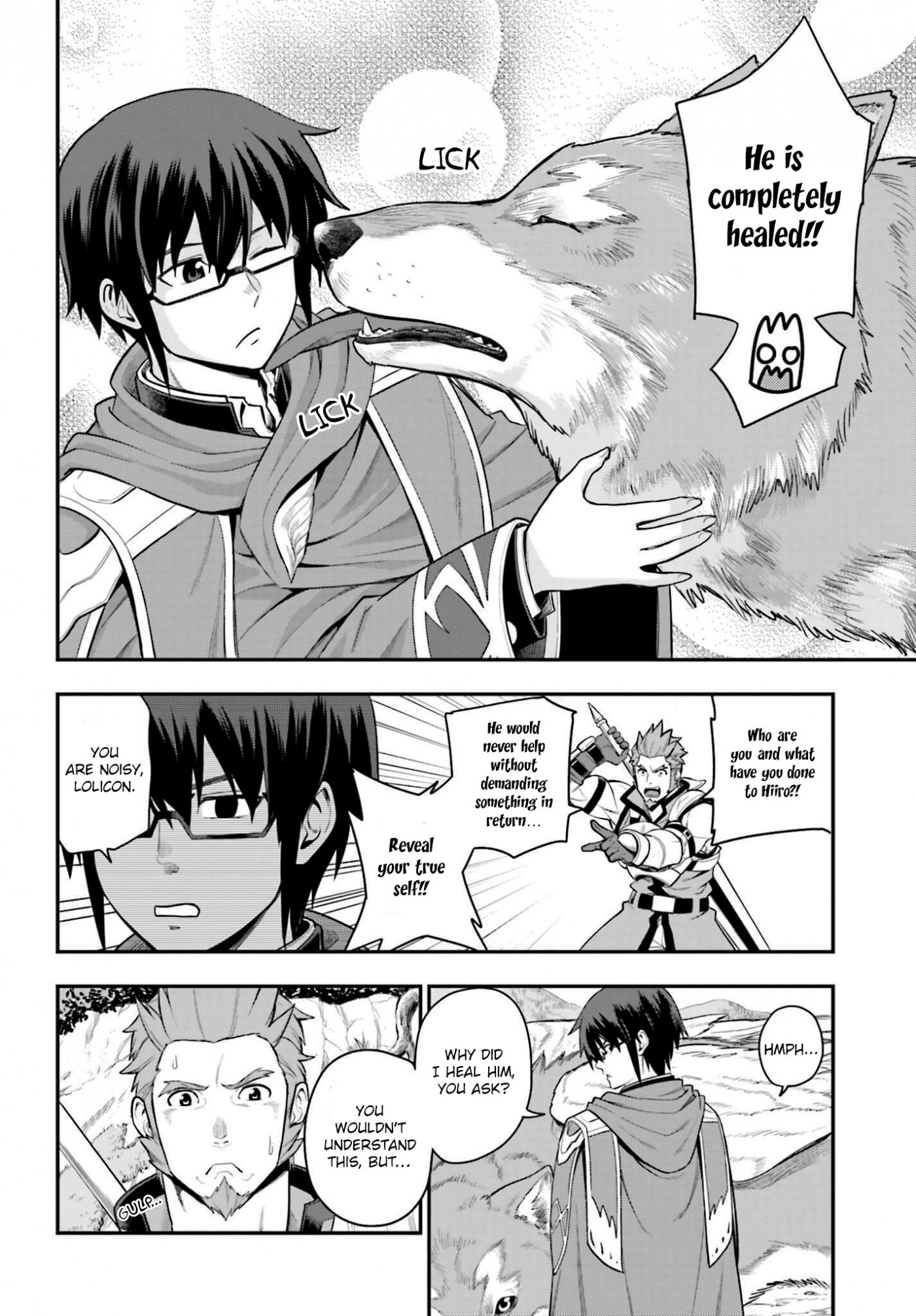 Konjiki no Moji Tsukai - Yuusha Yonin ni Makikomareta Unique Cheat chapter 12 page 4