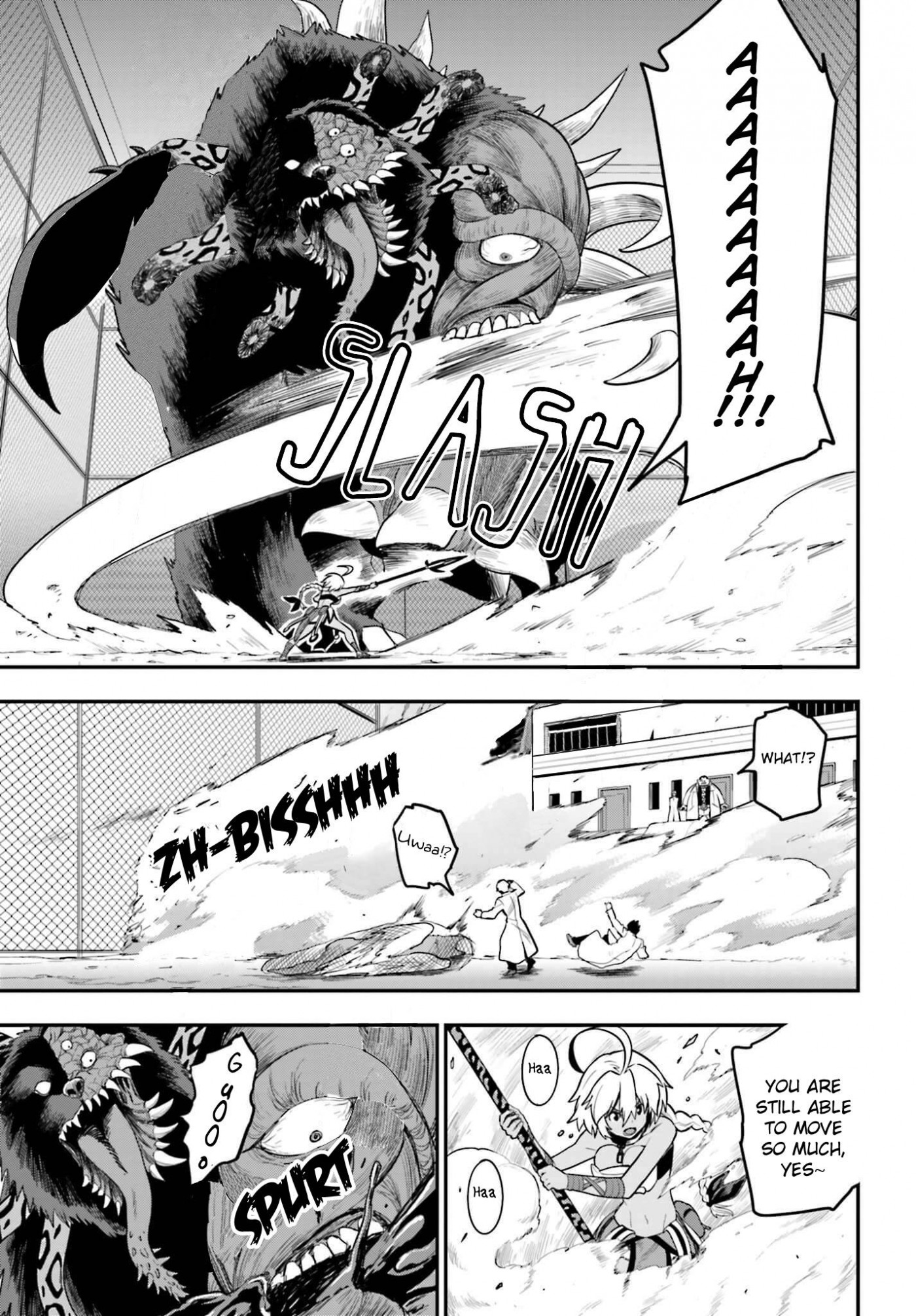 Konjiki no Moji Tsukai - Yuusha Yonin ni Makikomareta Unique Cheat chapter 13 page 13