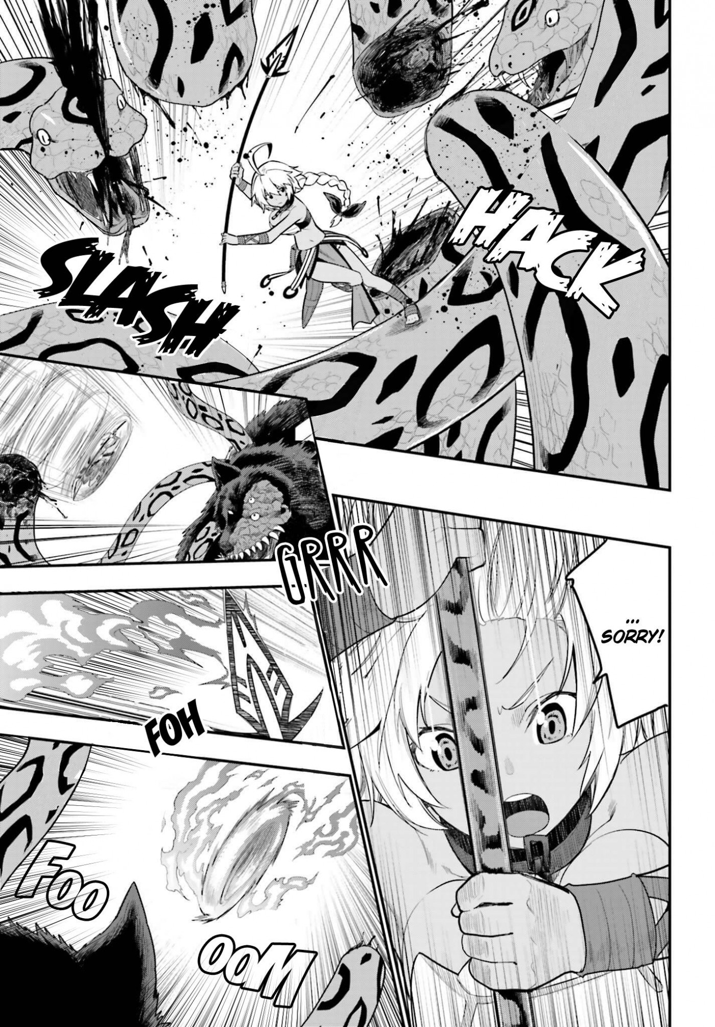 Konjiki no Moji Tsukai - Yuusha Yonin ni Makikomareta Unique Cheat chapter 13 page 3