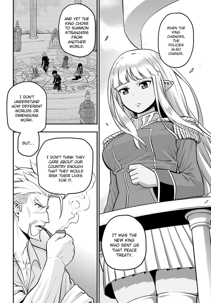 Konjiki no Moji Tsukai - Yuusha Yonin ni Makikomareta Unique Cheat chapter 17 page 12