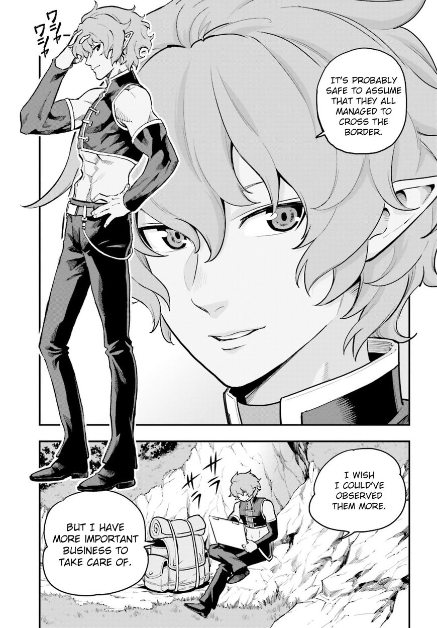 Konjiki no Moji Tsukai - Yuusha Yonin ni Makikomareta Unique Cheat chapter 18 page 28